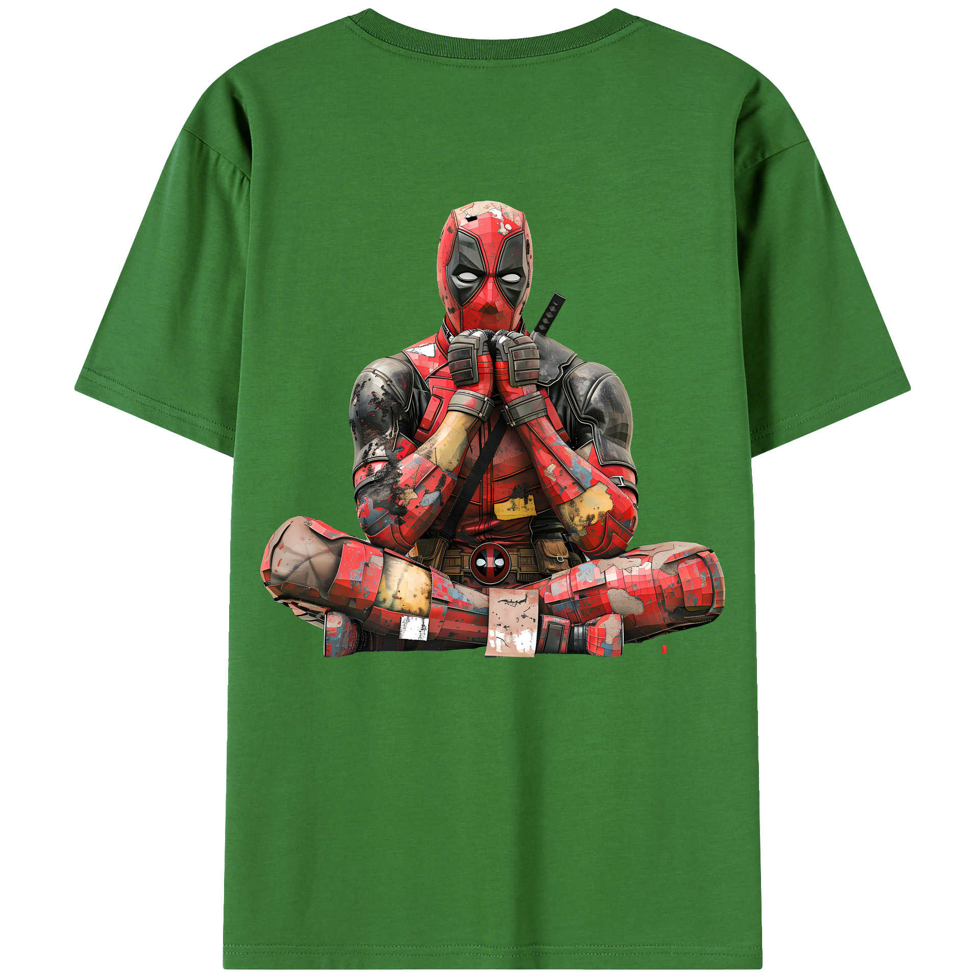 （画像用） Deadpool デッドプール レディース半袖Tシャツ(バックプリント)
